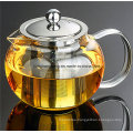 Stainless Steel Heat Resistant Glass Teapot